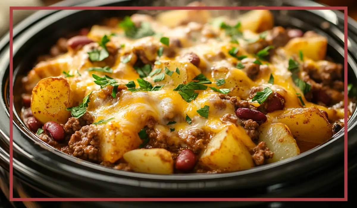 Slow Cooker Cowboy Casserole