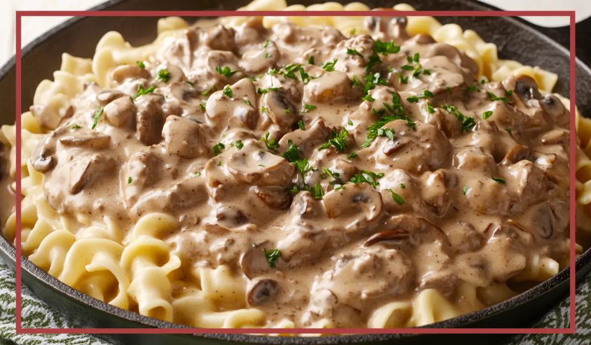Hamburger Stroganoff Recipe