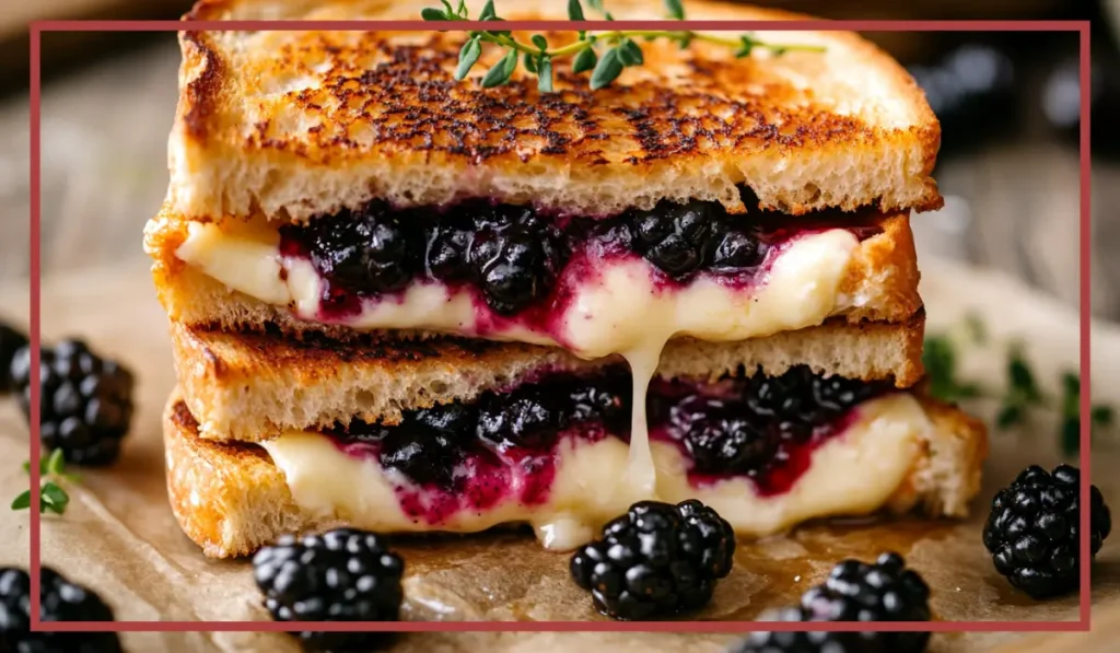 Blackberry Balsamic Grilled Cheese