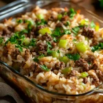 Hamburger & Rice Casserole