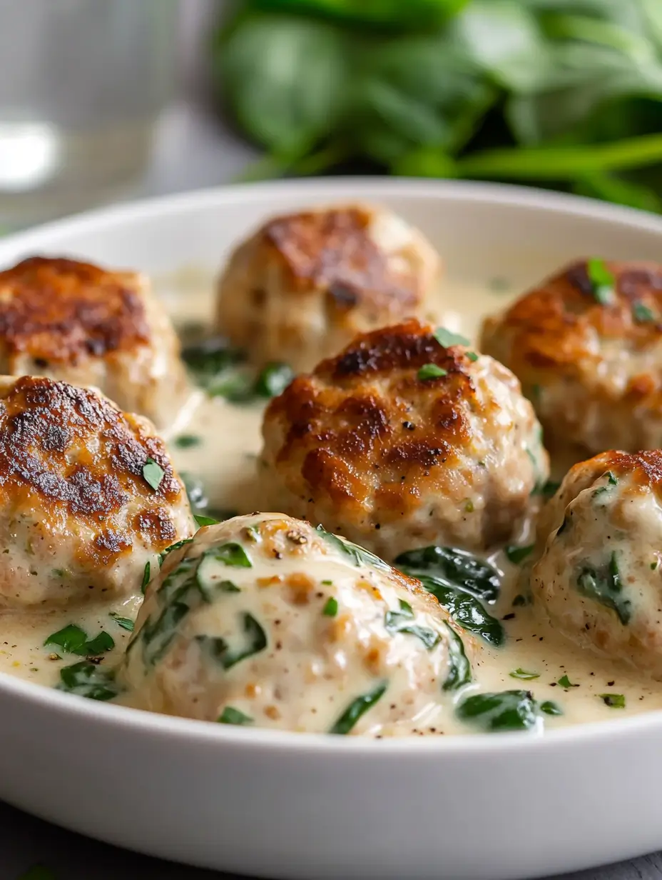 Chicken ricotta meatballs