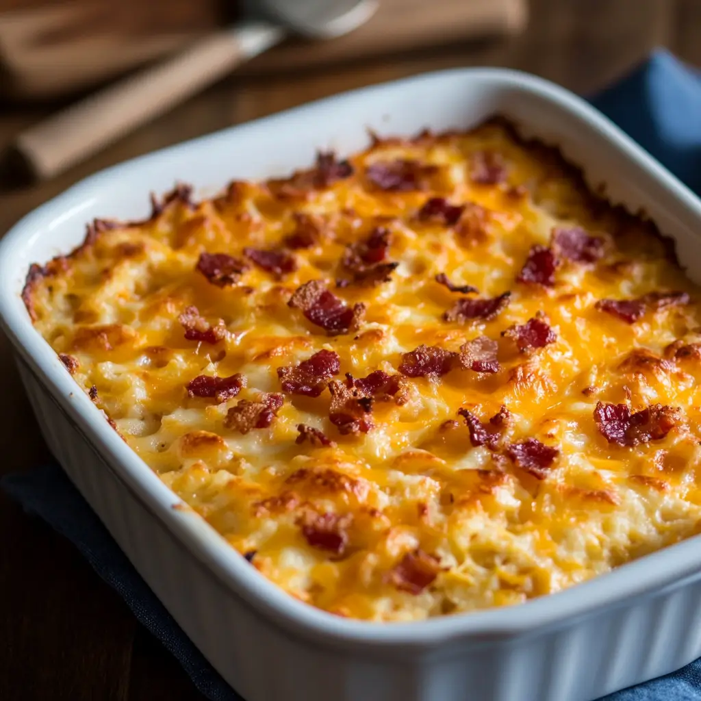 Cheese Hash Brown Bake