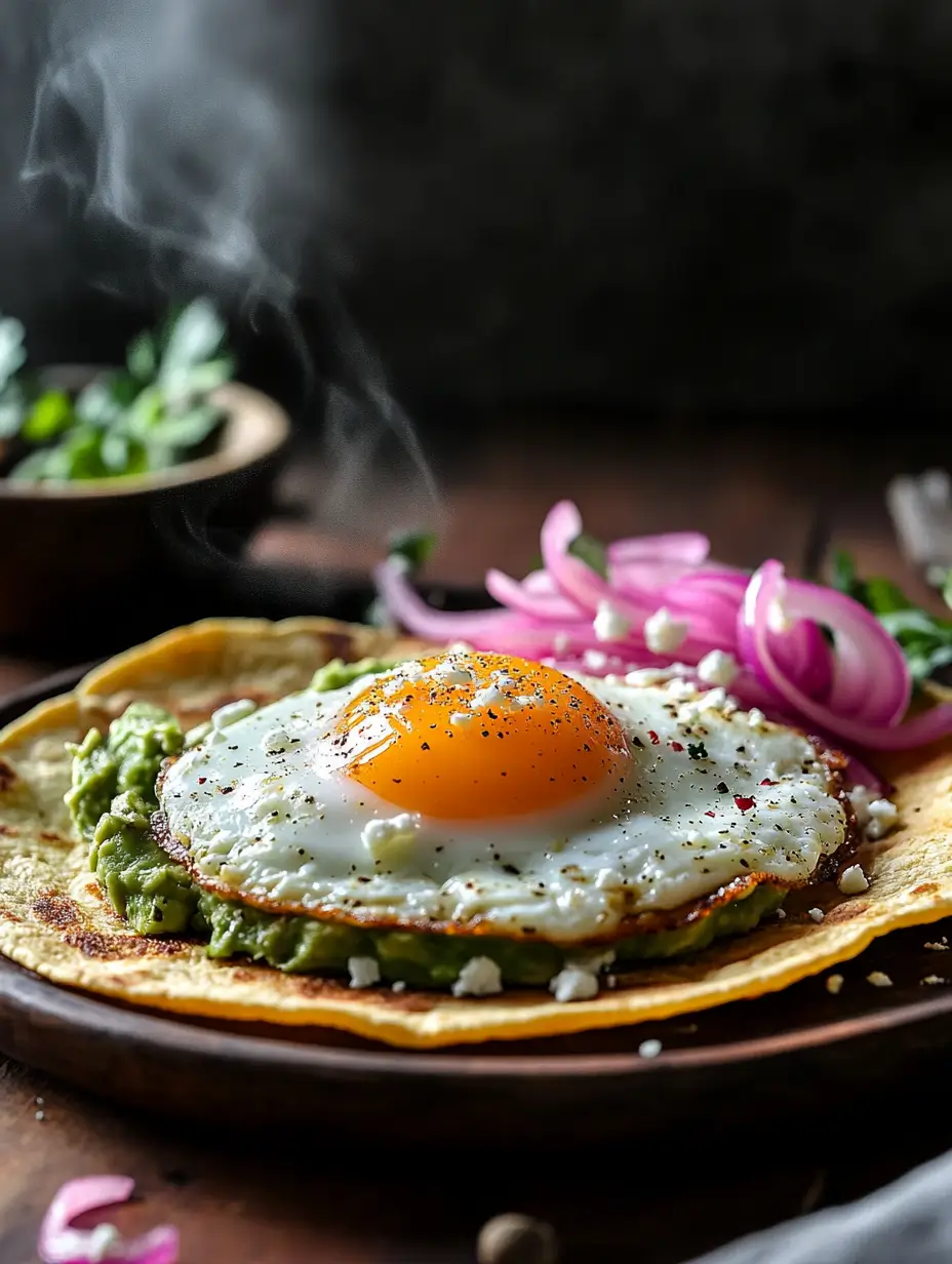 Crispy Feta Fried Eggs