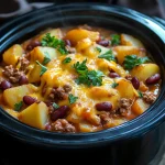 Slow Cooker Cowboy Casserole