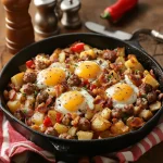 Simple Loaded Breakfast Skillet