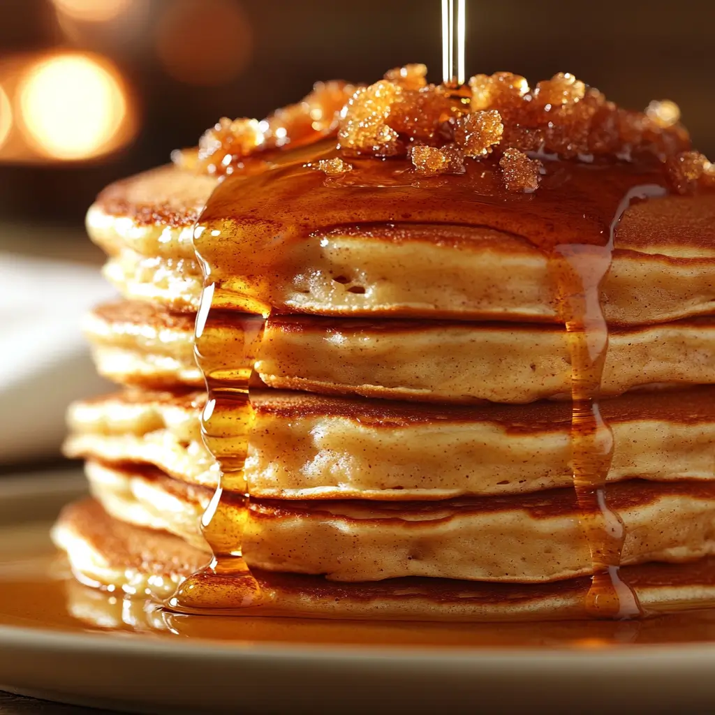Cinnamon Brown Sugar Pancakes