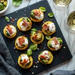 Cheesy Polenta Bites