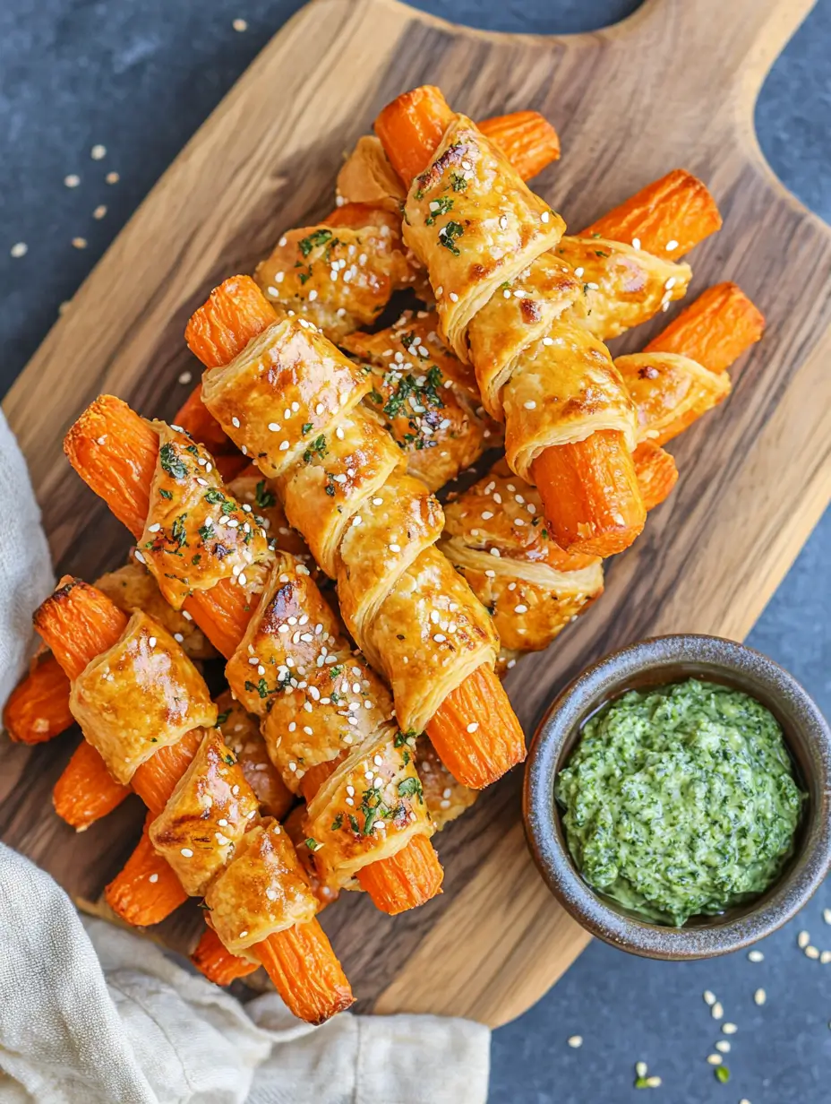 Carrot Pigs in a Blanket
