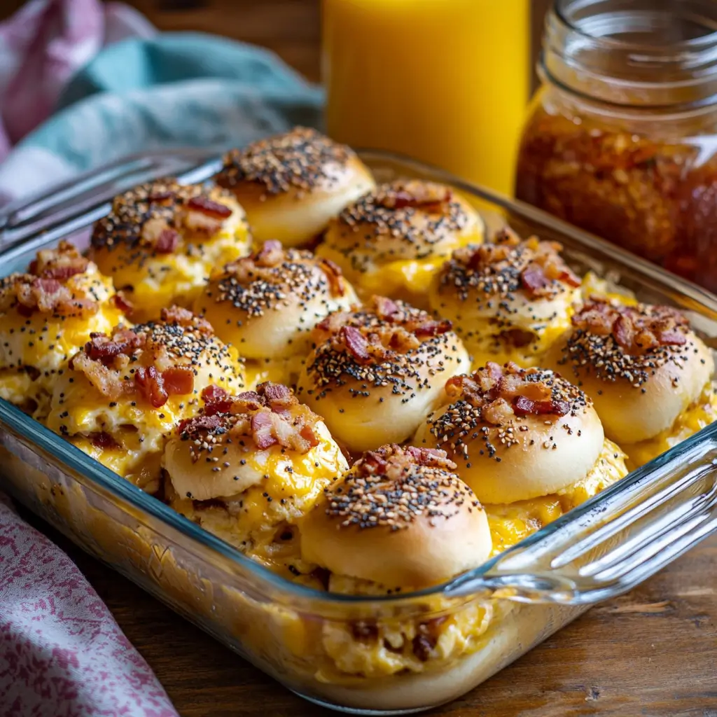 Bagel Breakfast Sliders