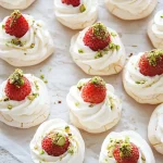 Strawberry Cardamom Pavlova
