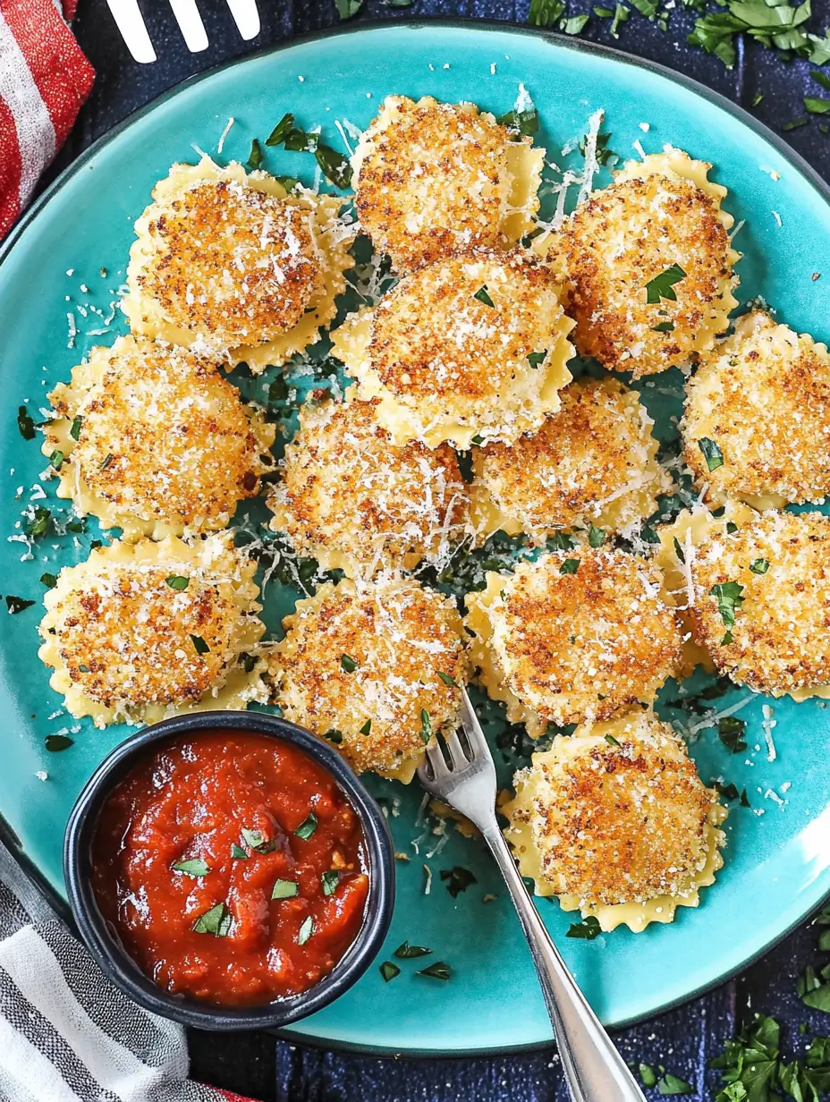 Crispy Toasted Ravioli
