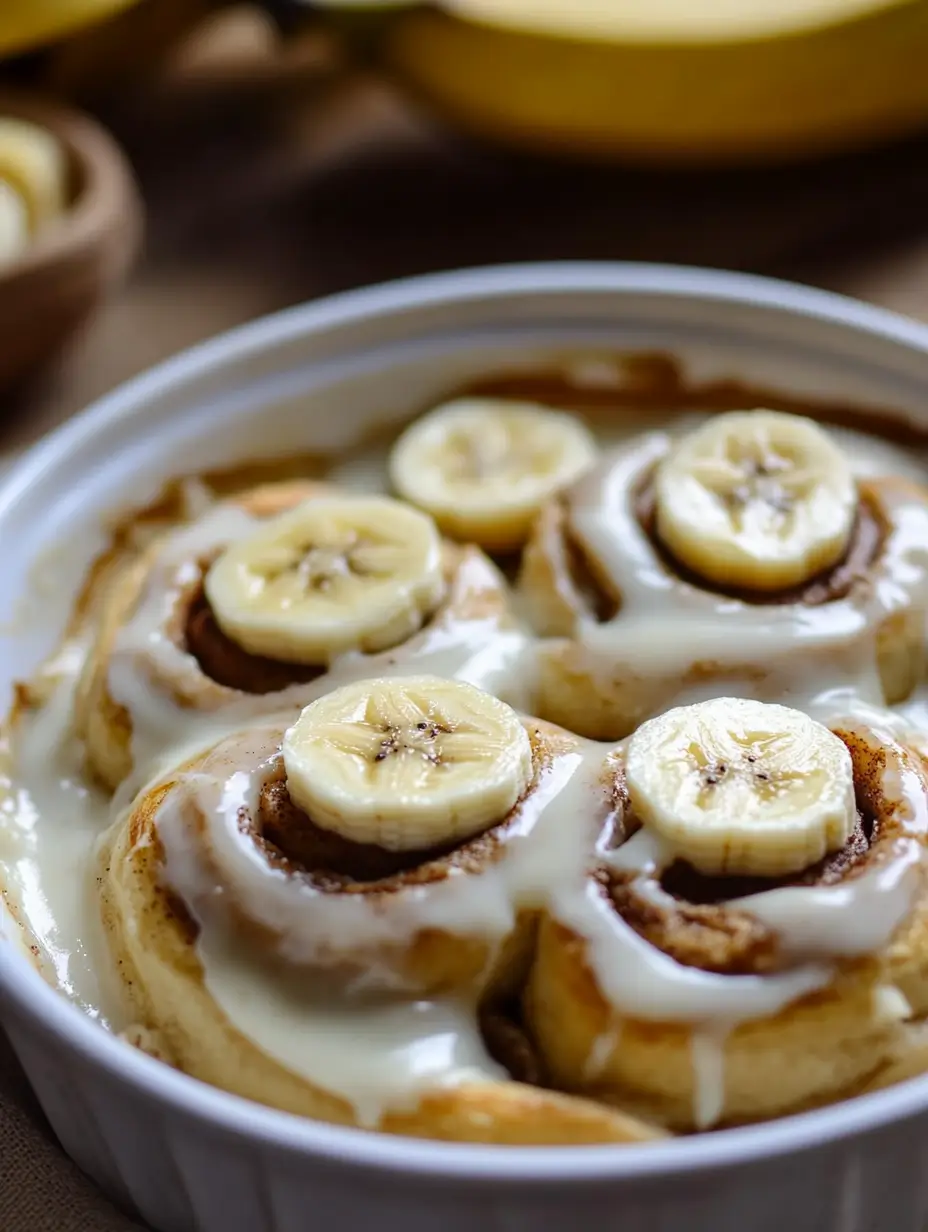 Banana Cinnamon Rolls