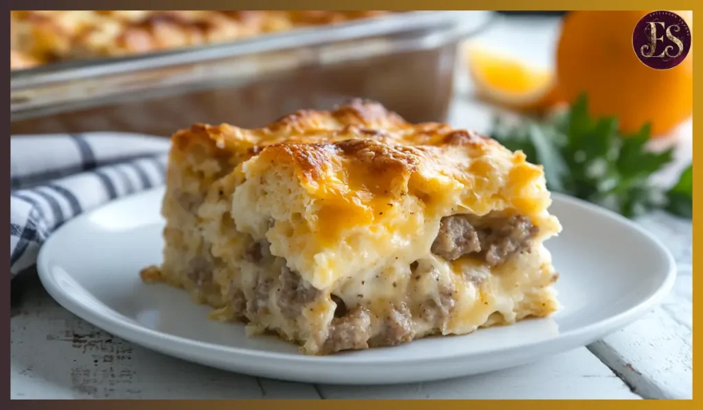 Biscuits and Gravy Casserole