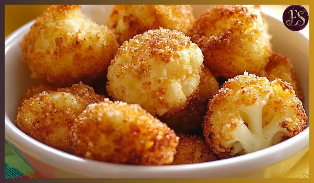 Parmesan Cauliflower Bites