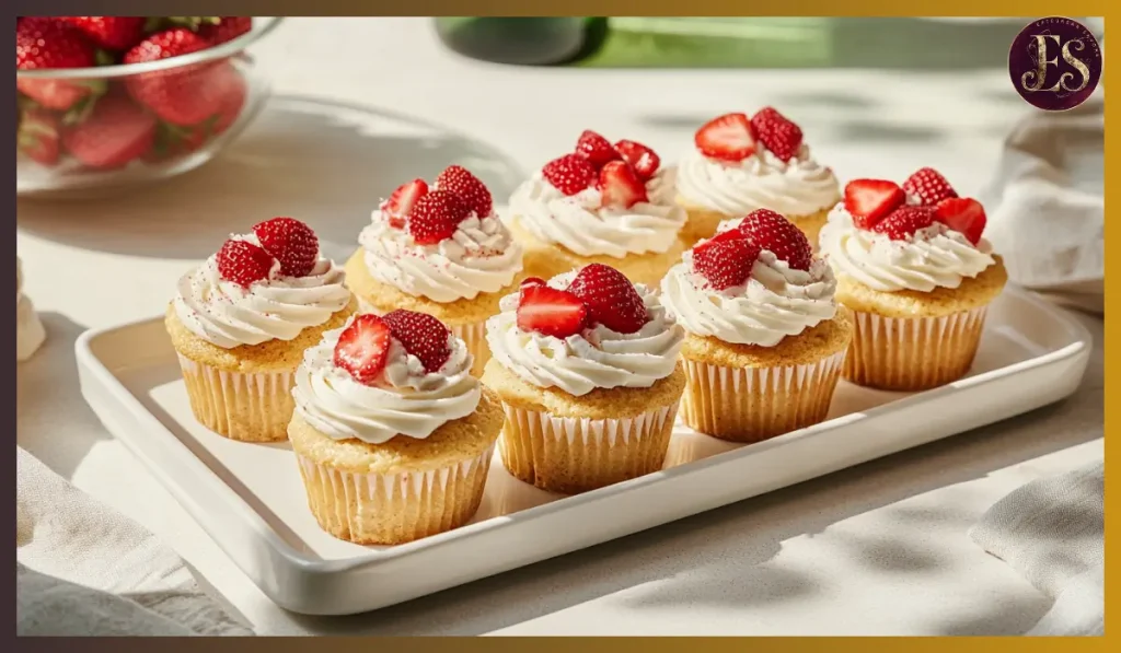 Vegan Strawberry Shortcake Cups