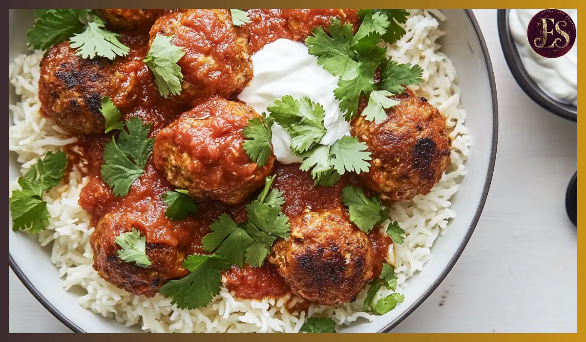 Chicken Tikka Masala Meatballs