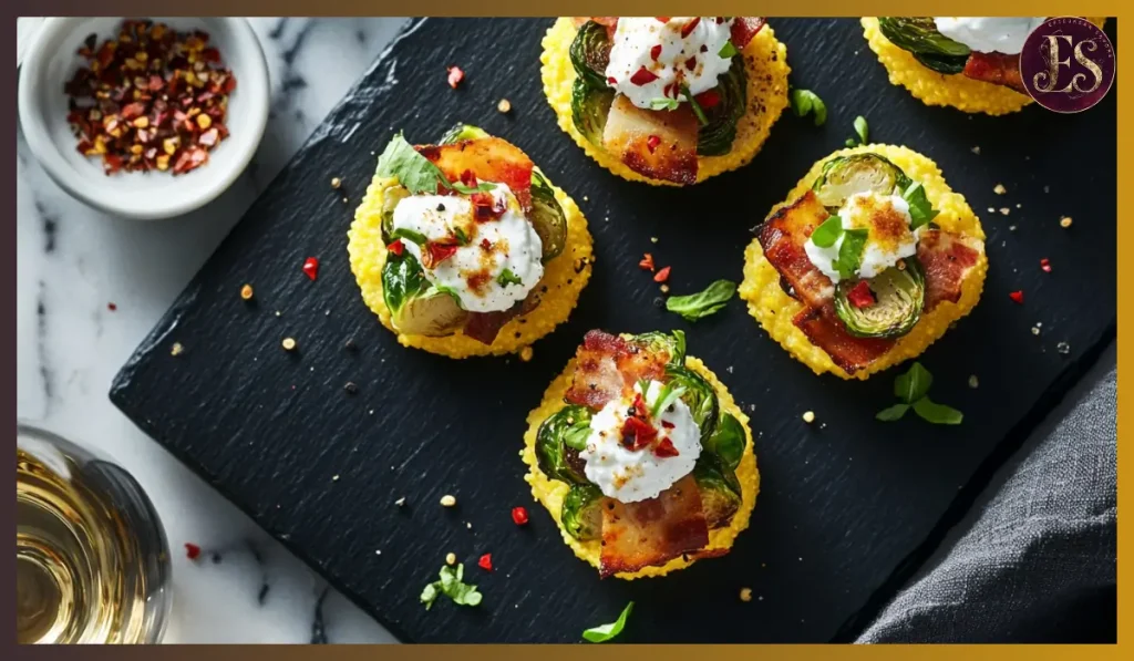 Cheesy Polenta Bites