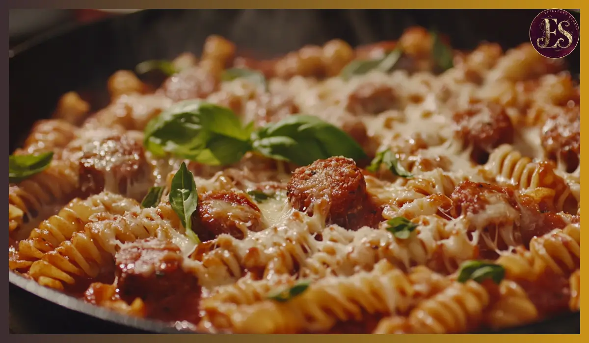 One Pot Cheesy Sausage Pasta