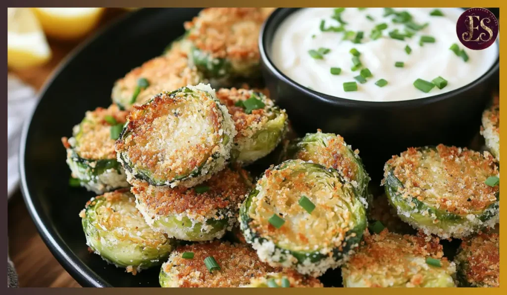 Crispy Parmesan Brussels sprout