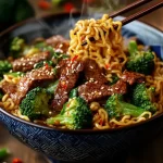 Beef and Broccoli Ramen
