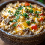 Hamburger Rice Casserole