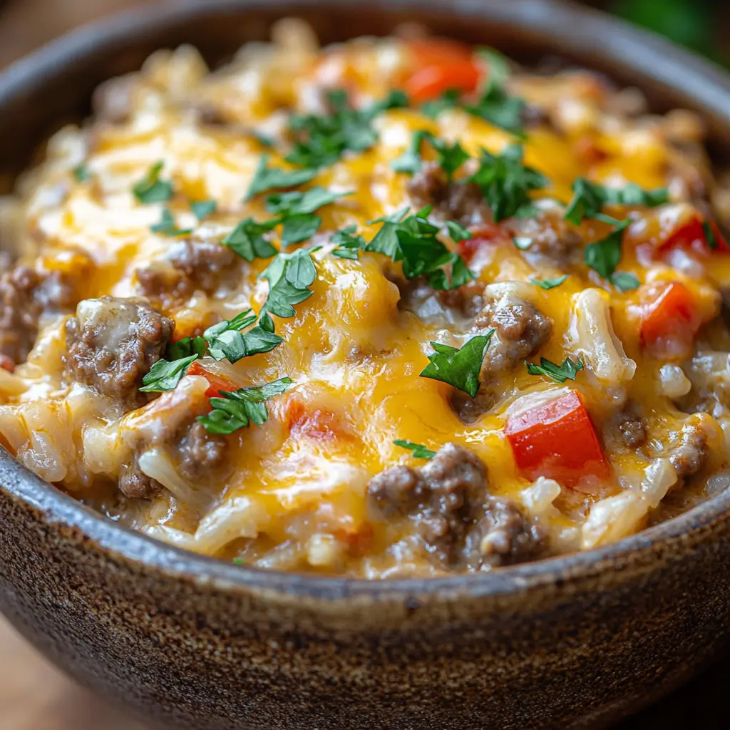 Hamburger Rice Casserole