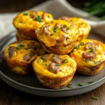 Sausage & Cheese Egg Muffins