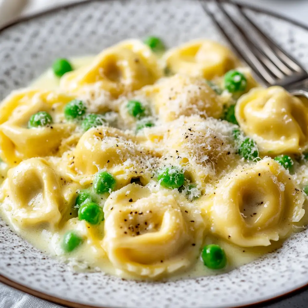 Tortellini with Peas