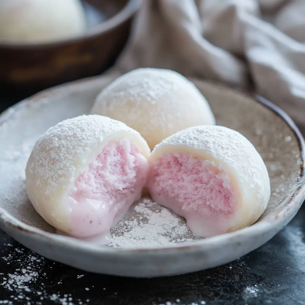 Homemade Mochi ice cream