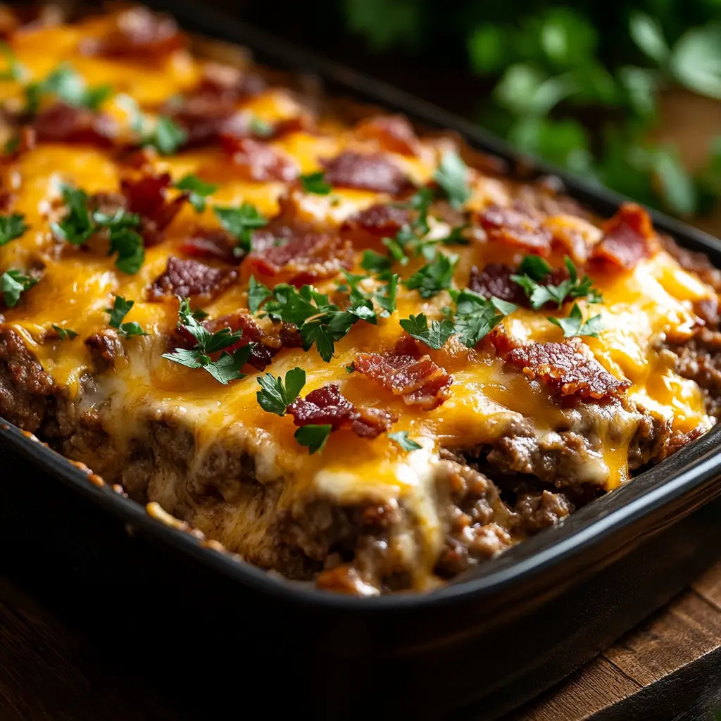 Cheesy Loaded Meatloaf