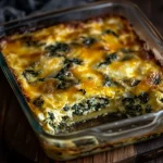 Cheesy Spinach Baked Eggs