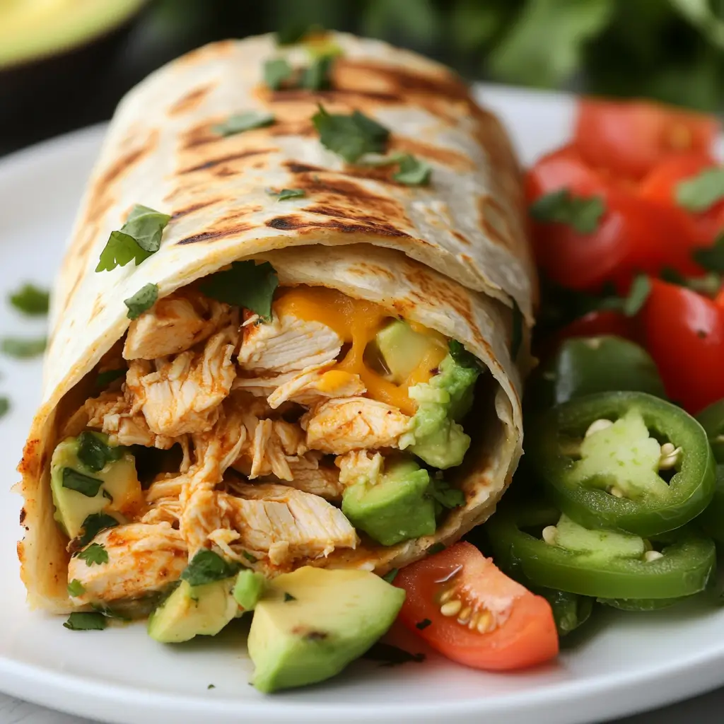 Chicken Avocado Wrap