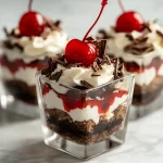 Black Forest dessert cups