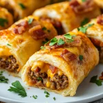Bacon Cheeseburger Roll-Ups