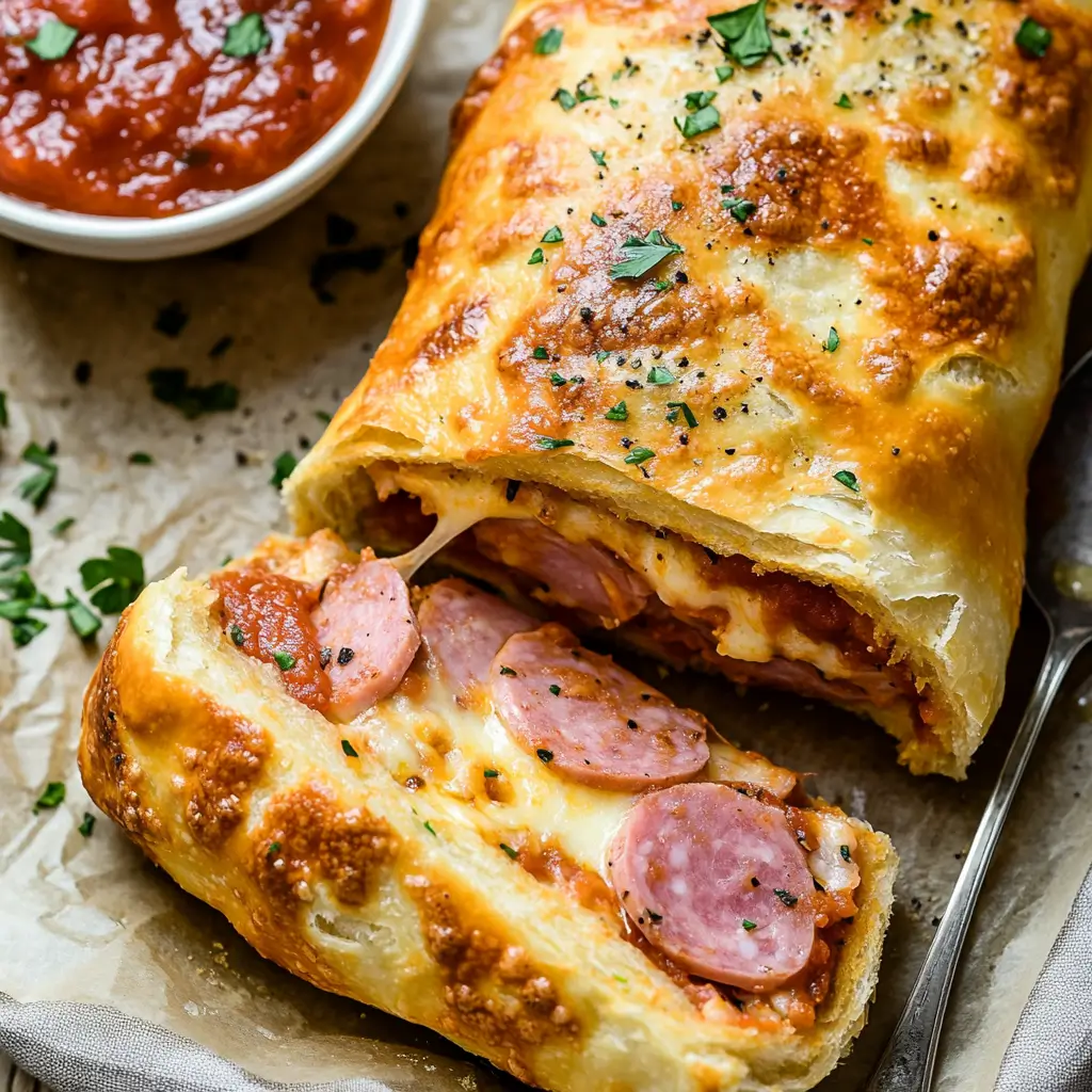 Italian Cold Cut Stromboli