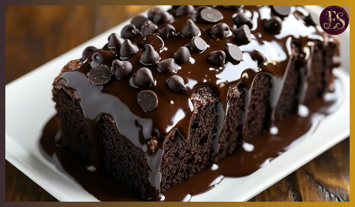 Hot Fudge Brownie Bread