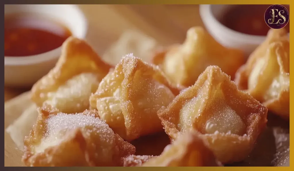 Sweet Cream Cheese Wontons