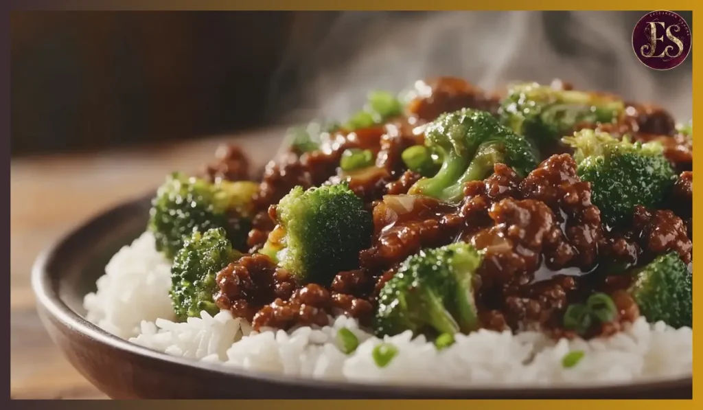 Honey Garlic Ground Beef