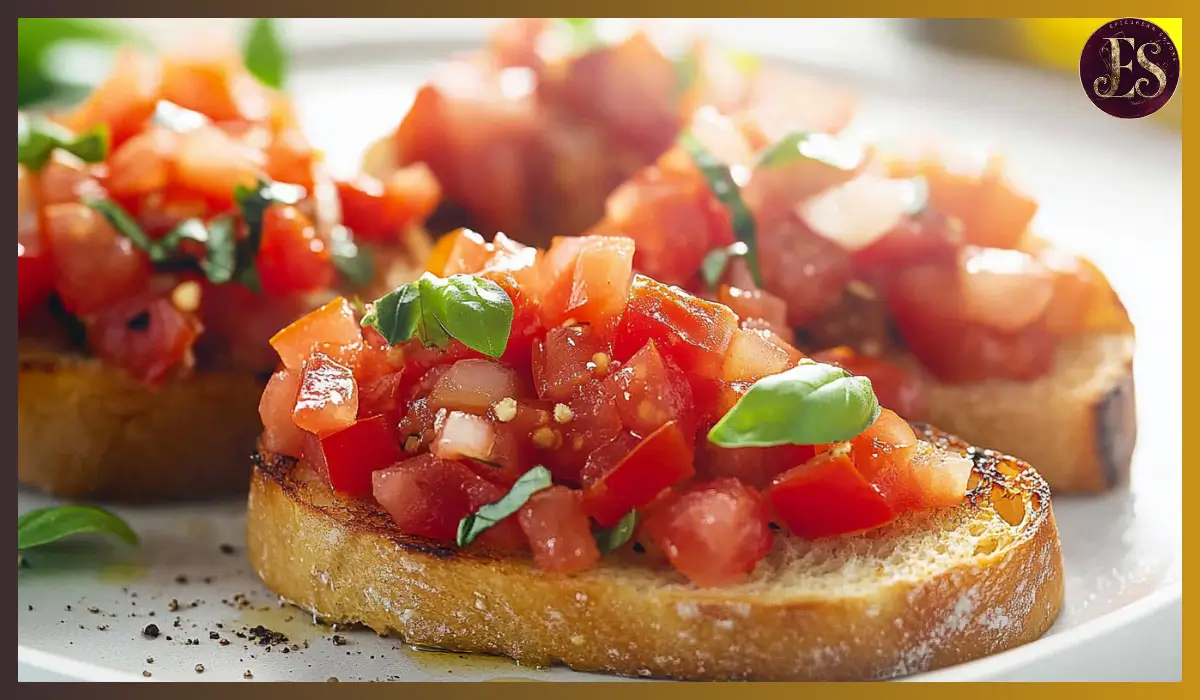 Bruschetta with tomato