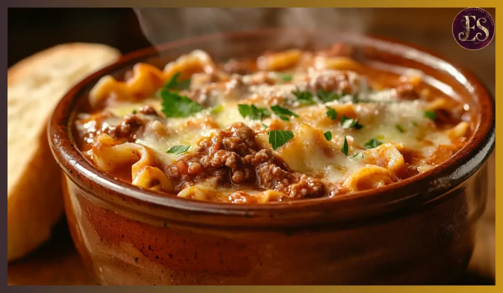 One-Pot Lasagna Soup