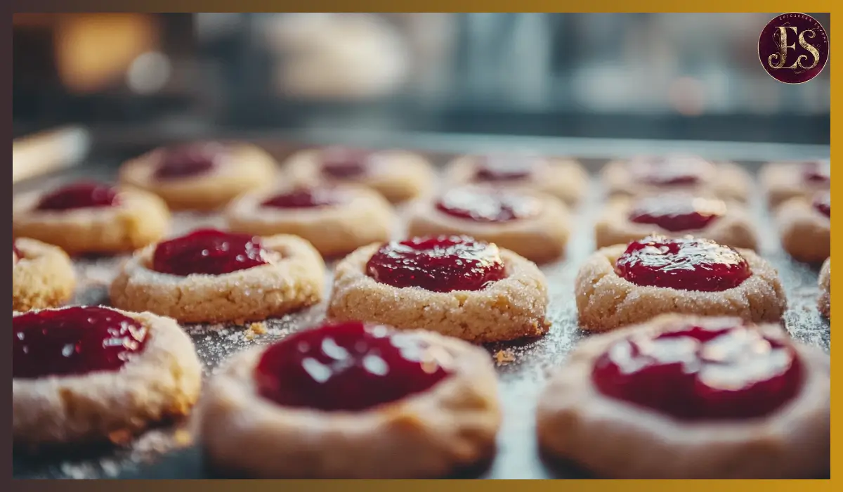 Raspberry Almond Shortbread