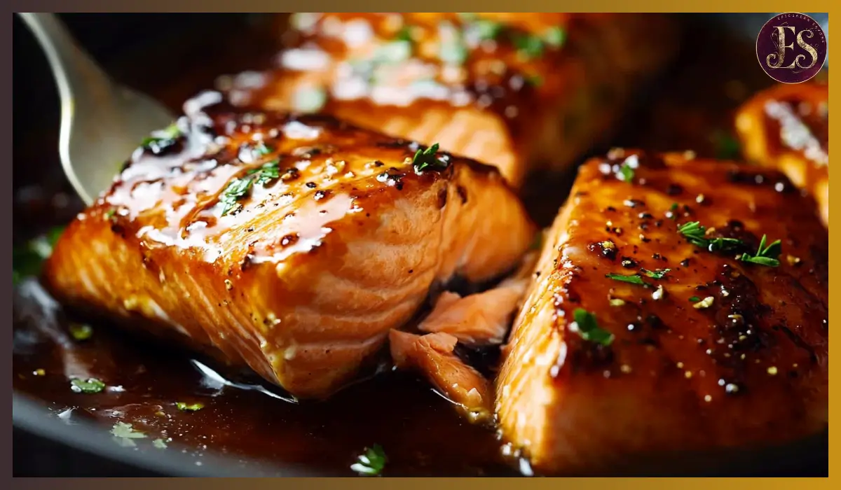 Honey Garlic Glazed Salmon