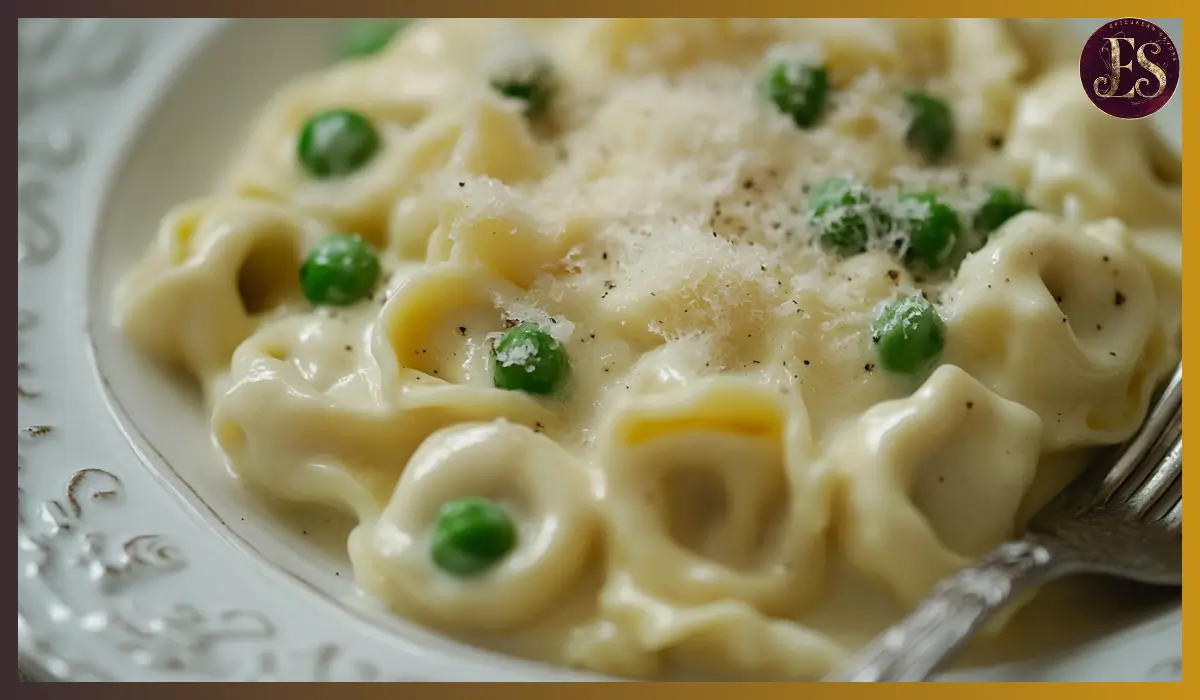 Tortellini with Peas