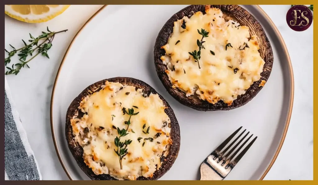 Crab-Stuffed Portobello Mushrooms