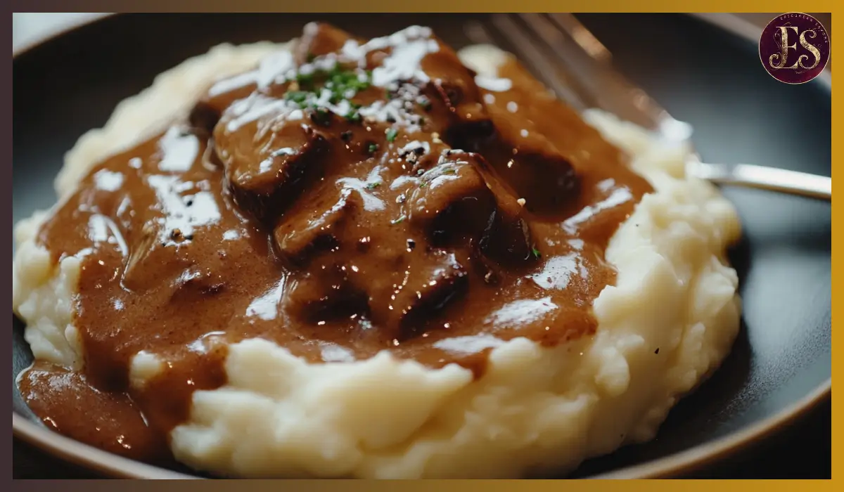Cubed Venison Gravy