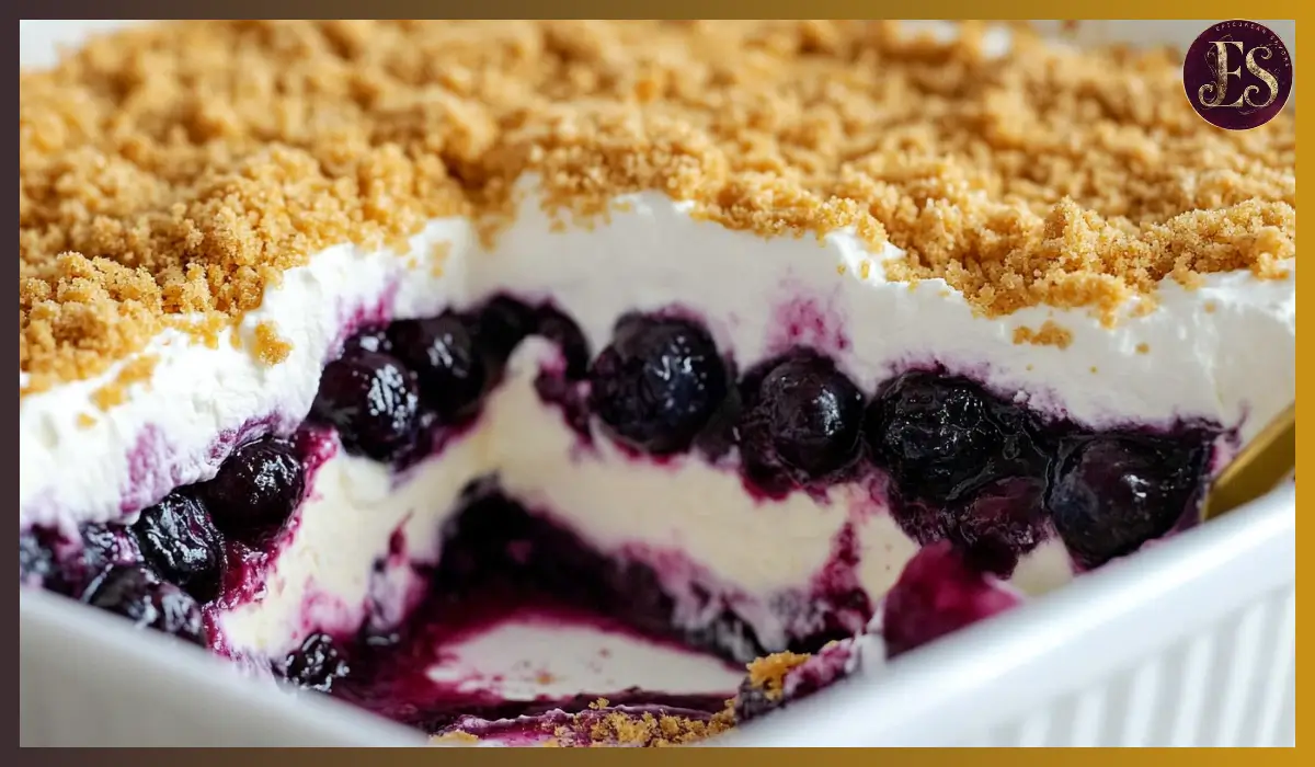 No-Bake Lemon Blueberry