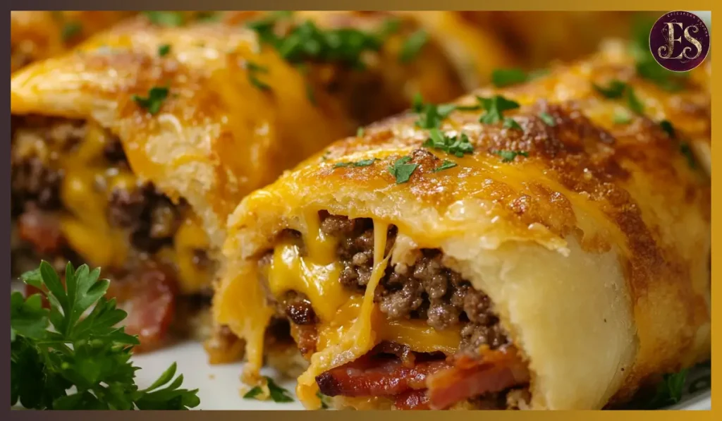 Bacon Cheeseburger Roll-Ups