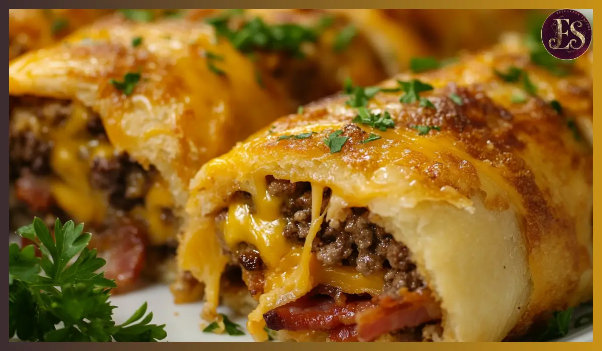 Bacon Cheeseburger Roll-Ups