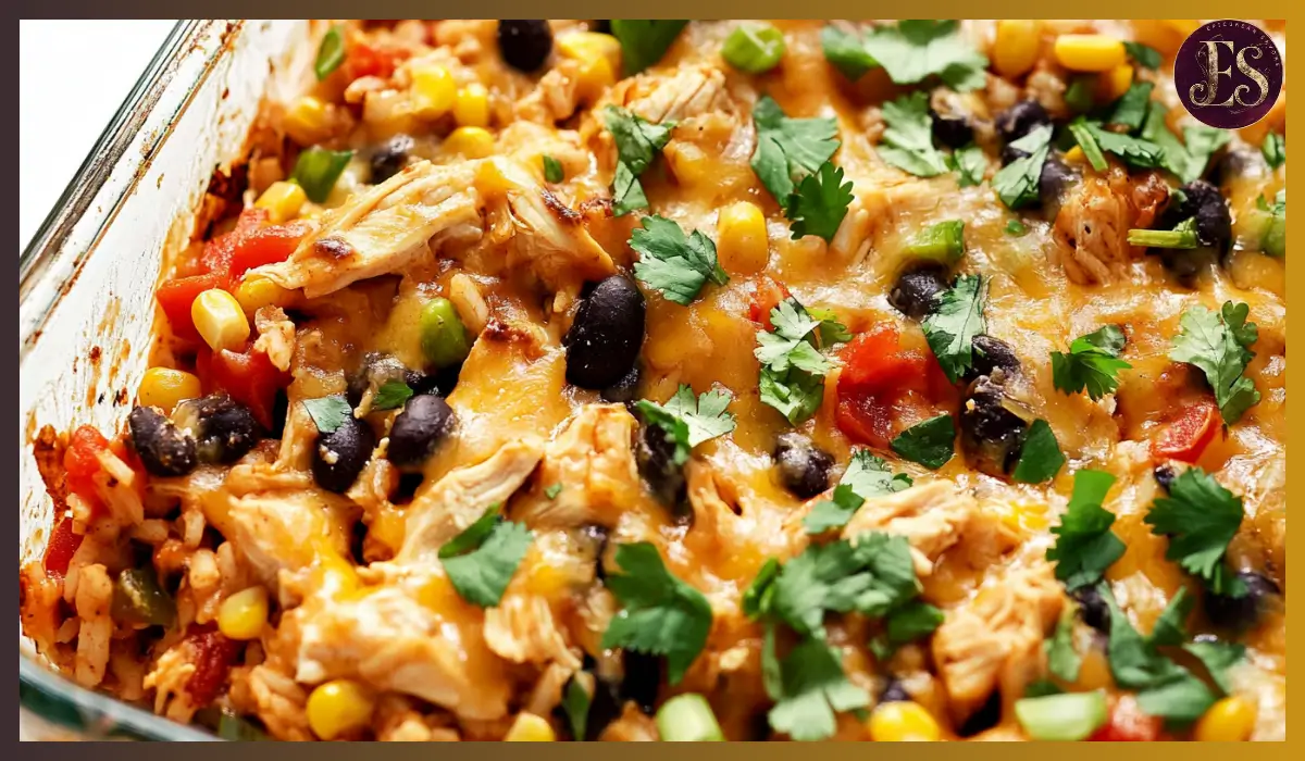 Chicken Burrito Casserole
