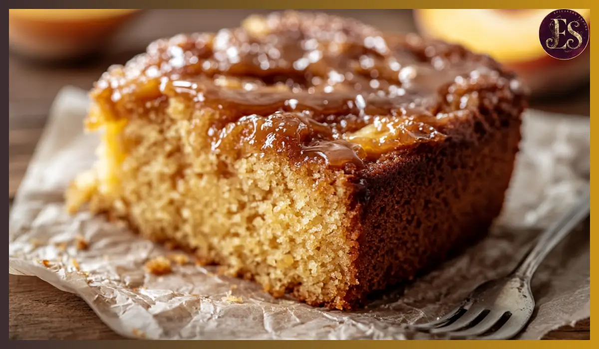 Brown Sugar Peach Cake